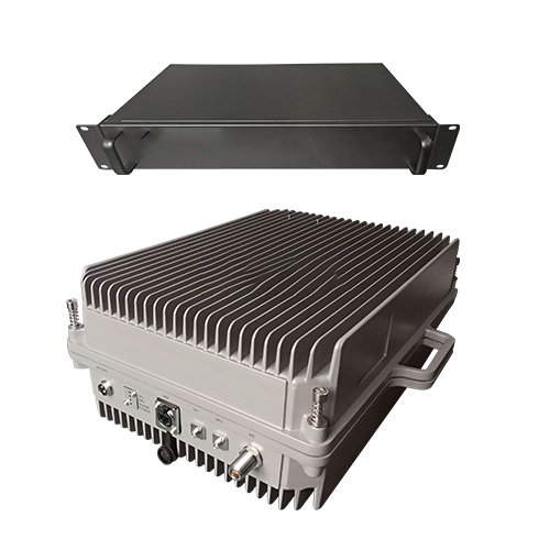  镜铁区TETRA800数字警用集群数字光纤直放站远近端机